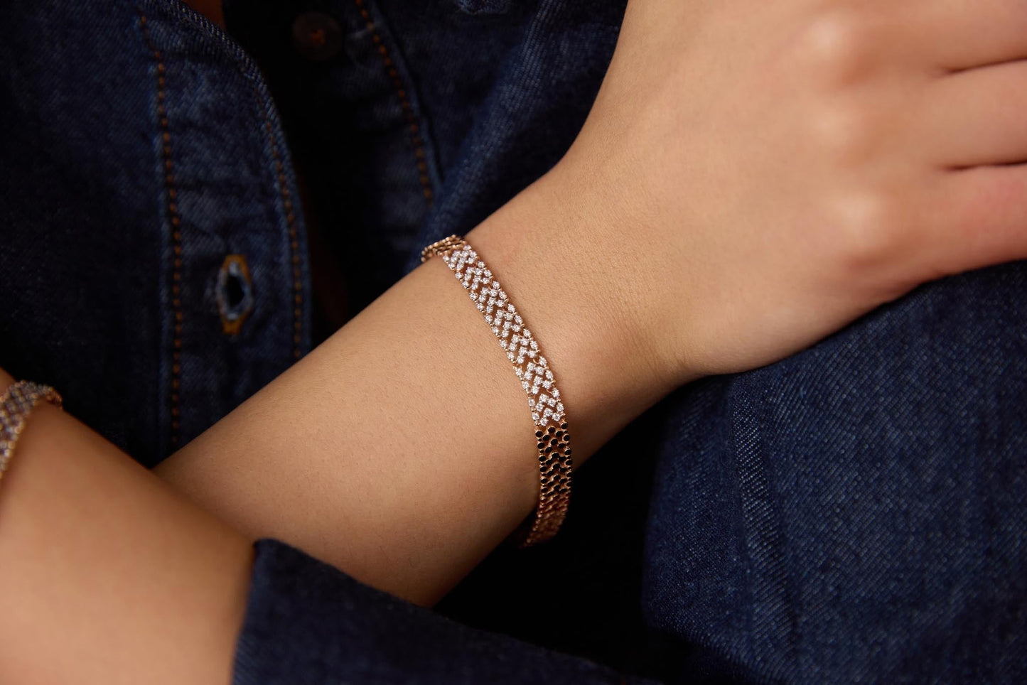 Loure Shine White Bracelet