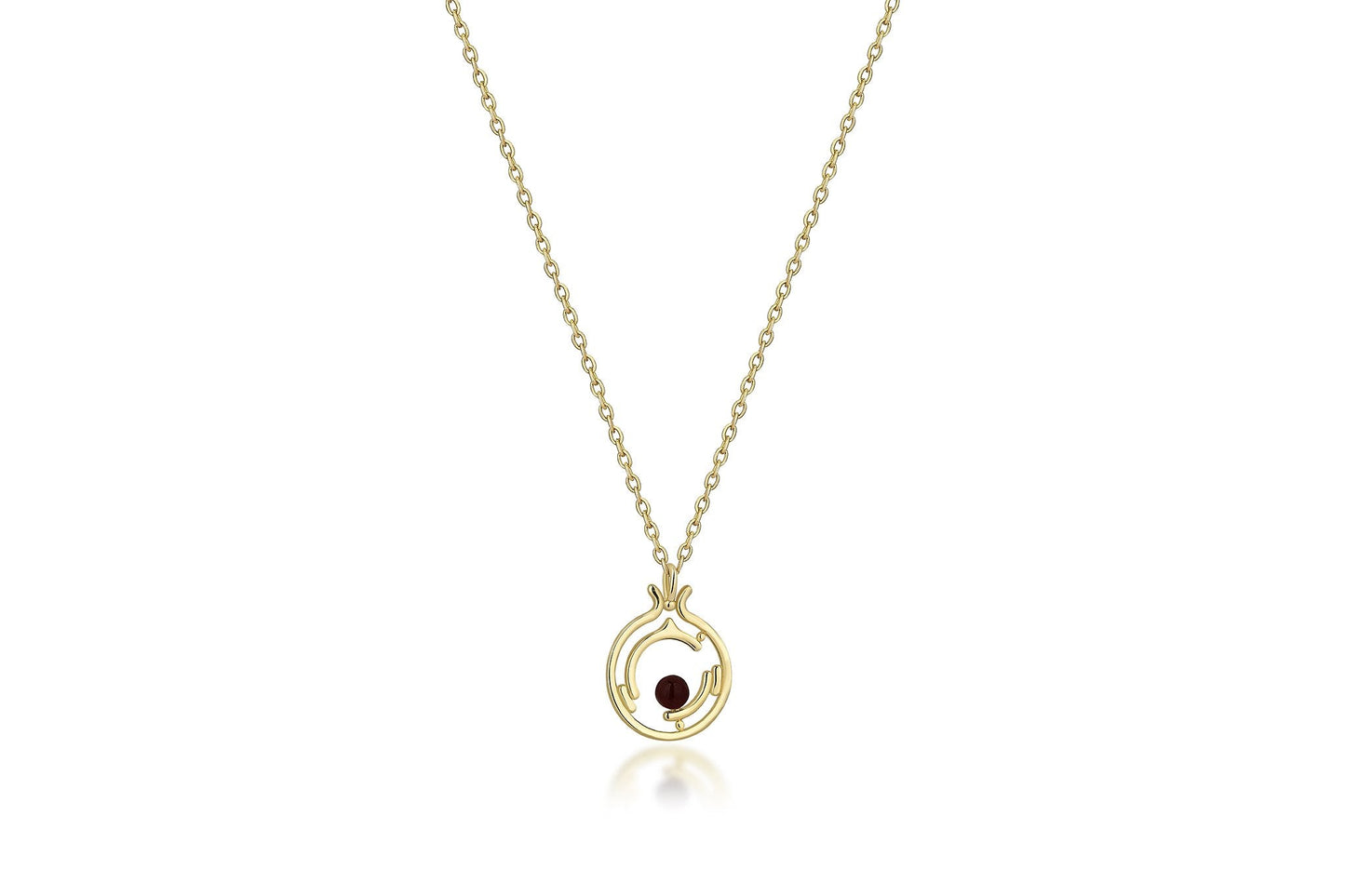 Circle Grape Necklace