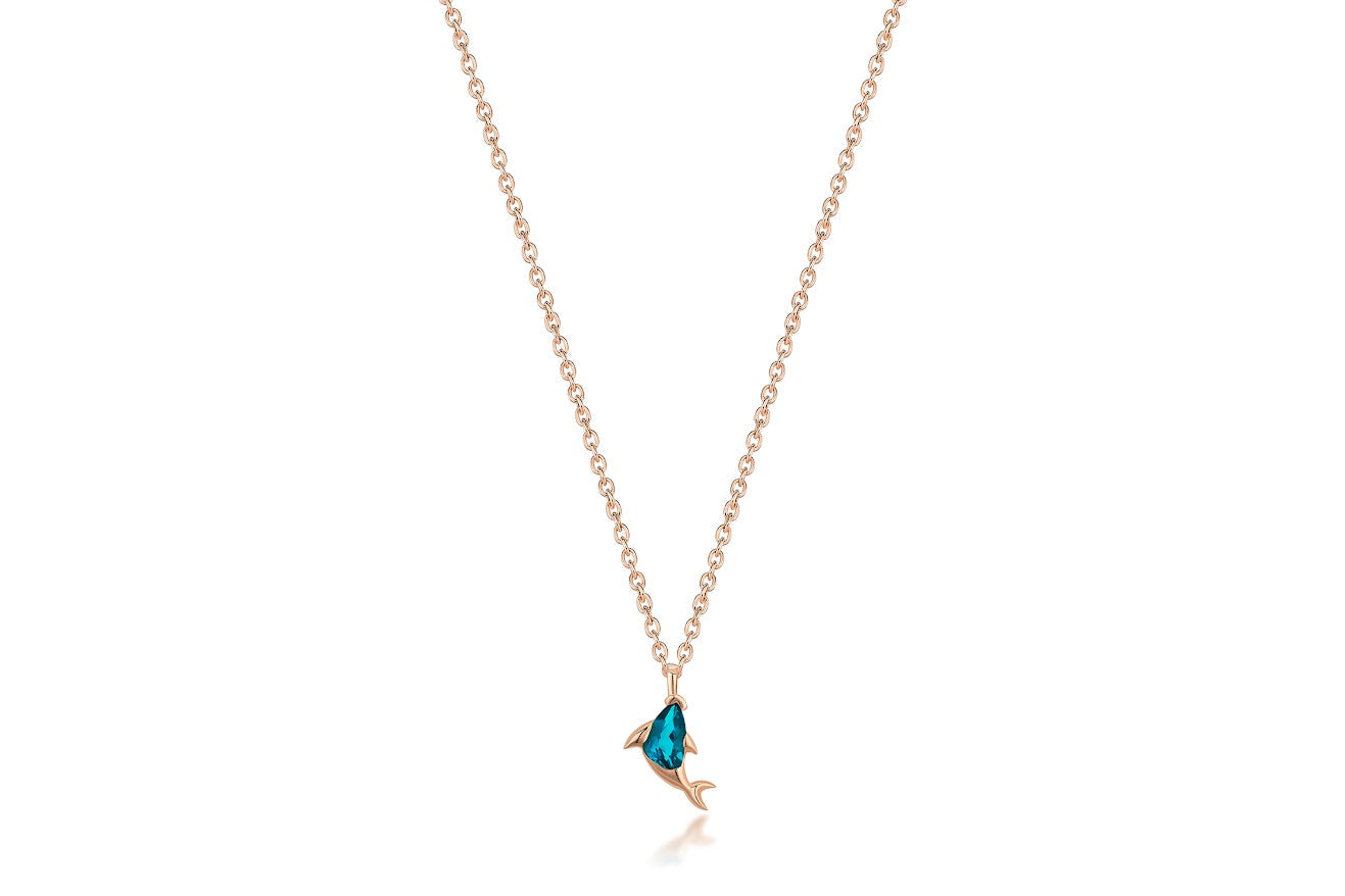 Flipper Bluey Necklace