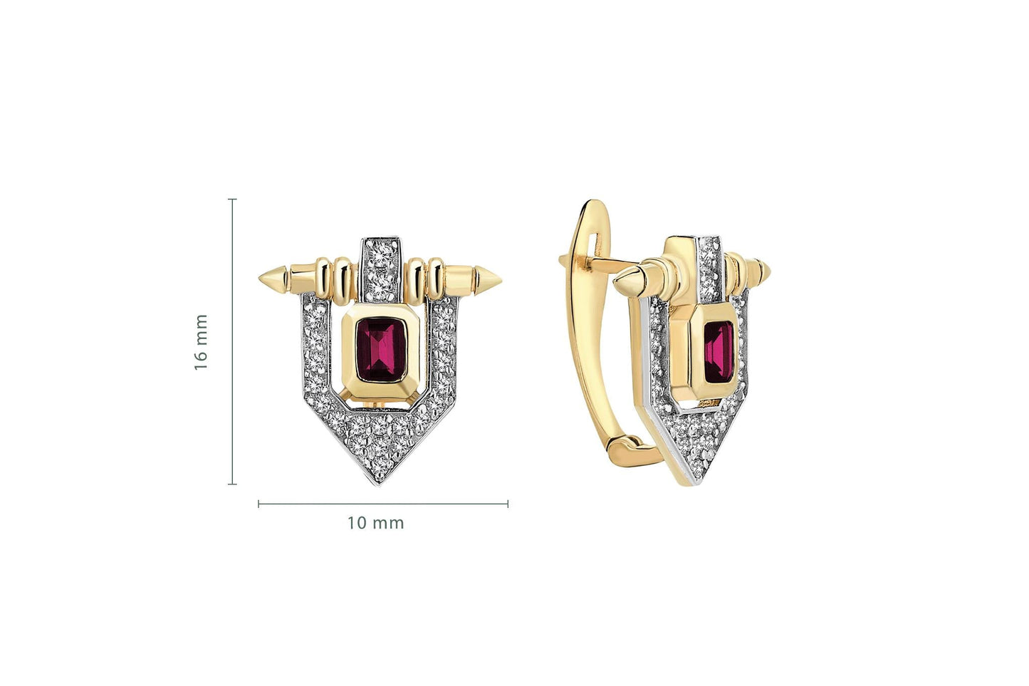 Prego Arma Earrings