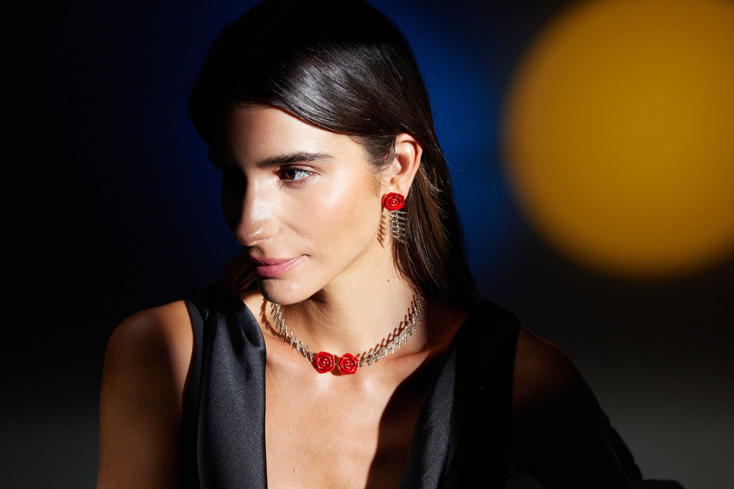 Bıçak ve Gül Choker