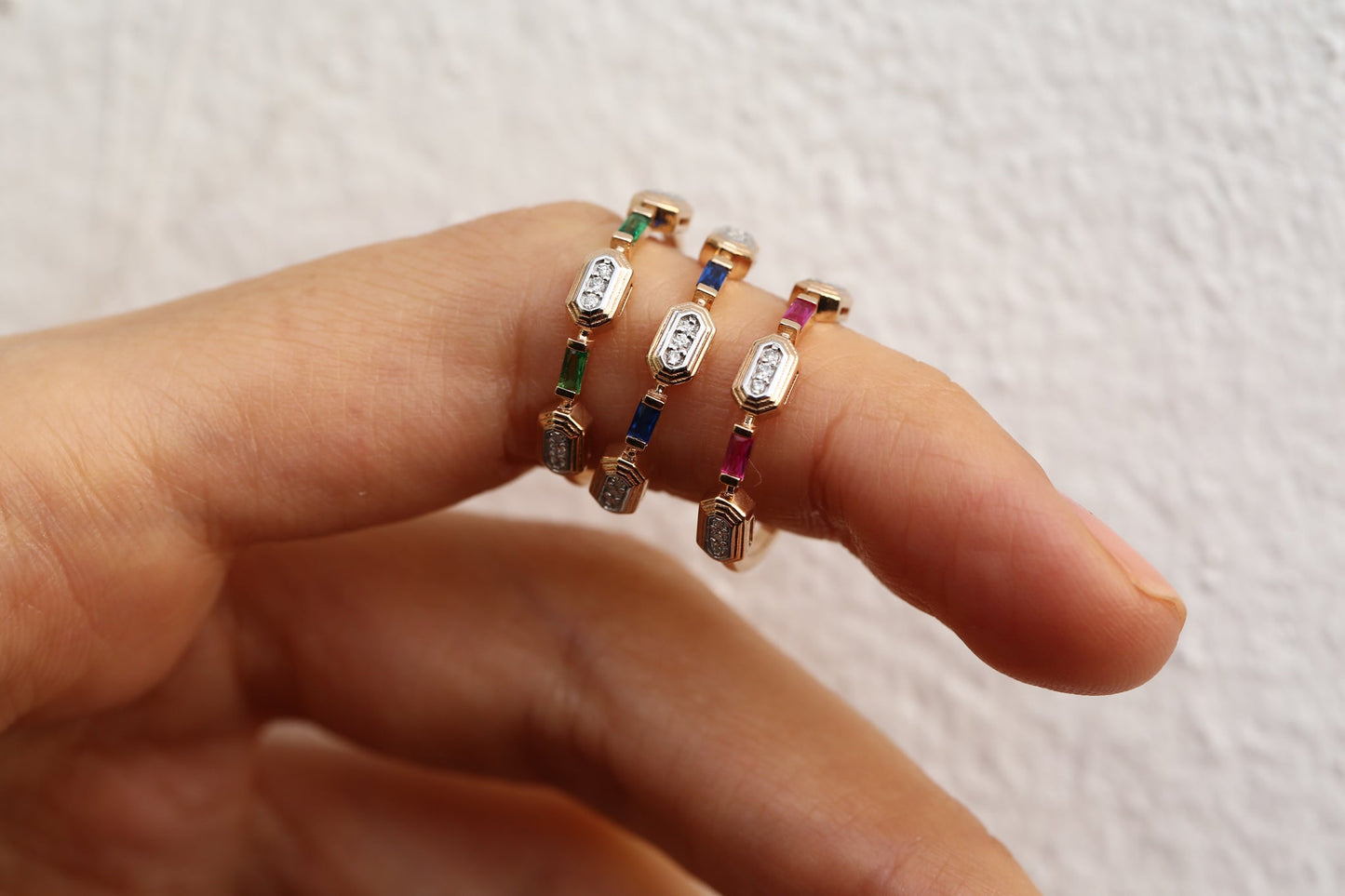 Blue Glow Ring