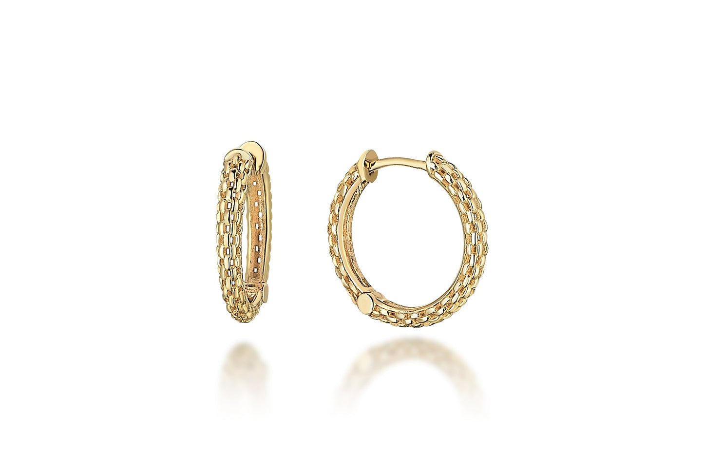 Hasır Thin Earrings