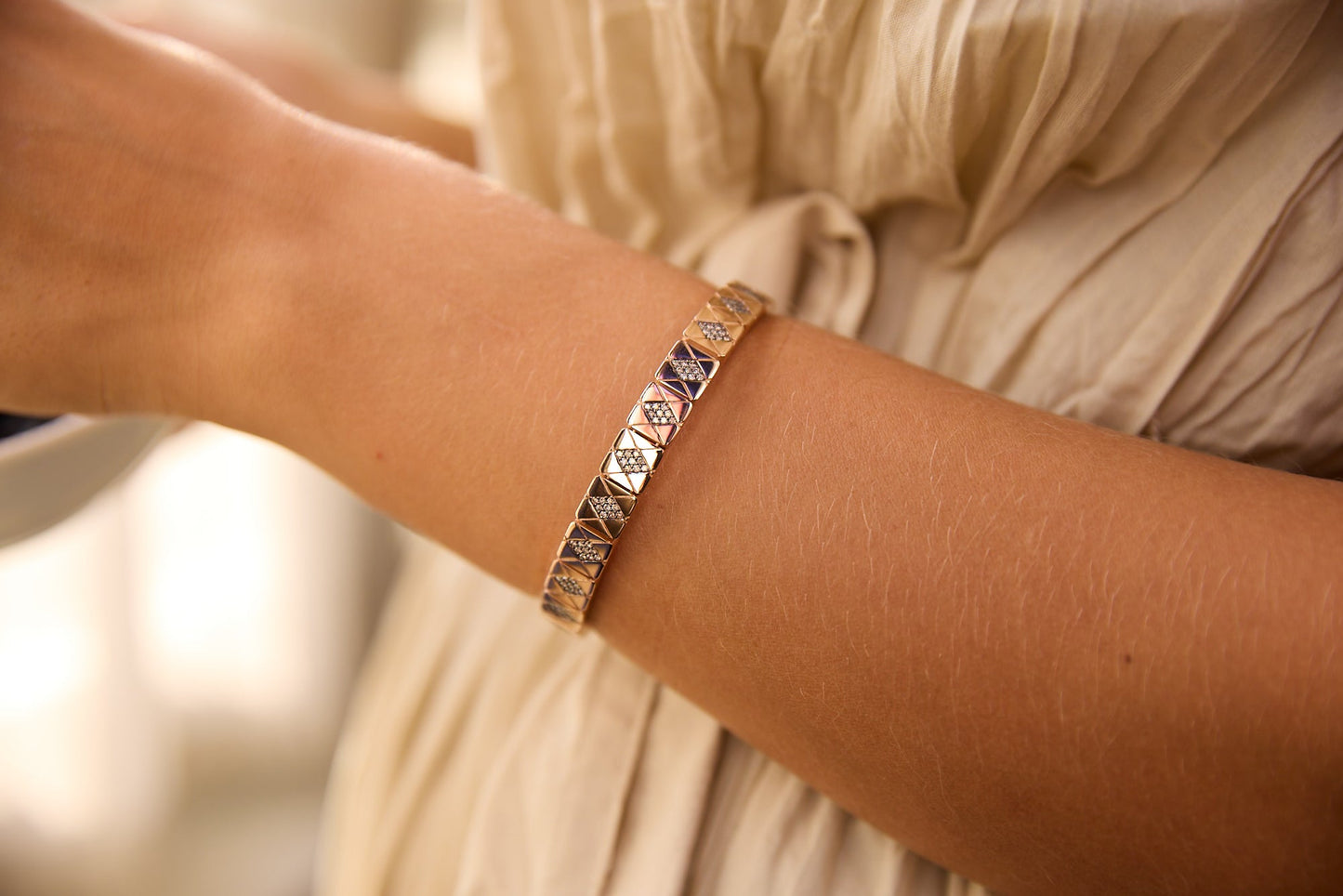 Octagon Bangle