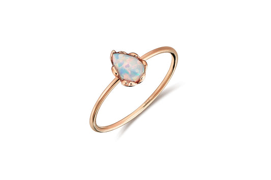Opal Damla Yüzük