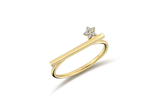 Star Line Ring