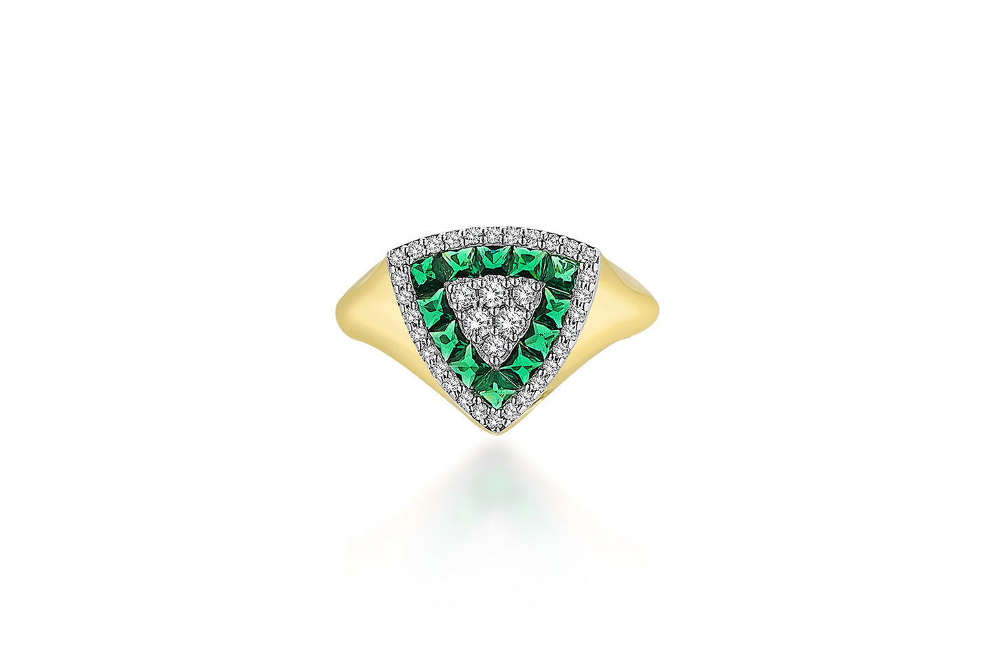 Desert Green Ring