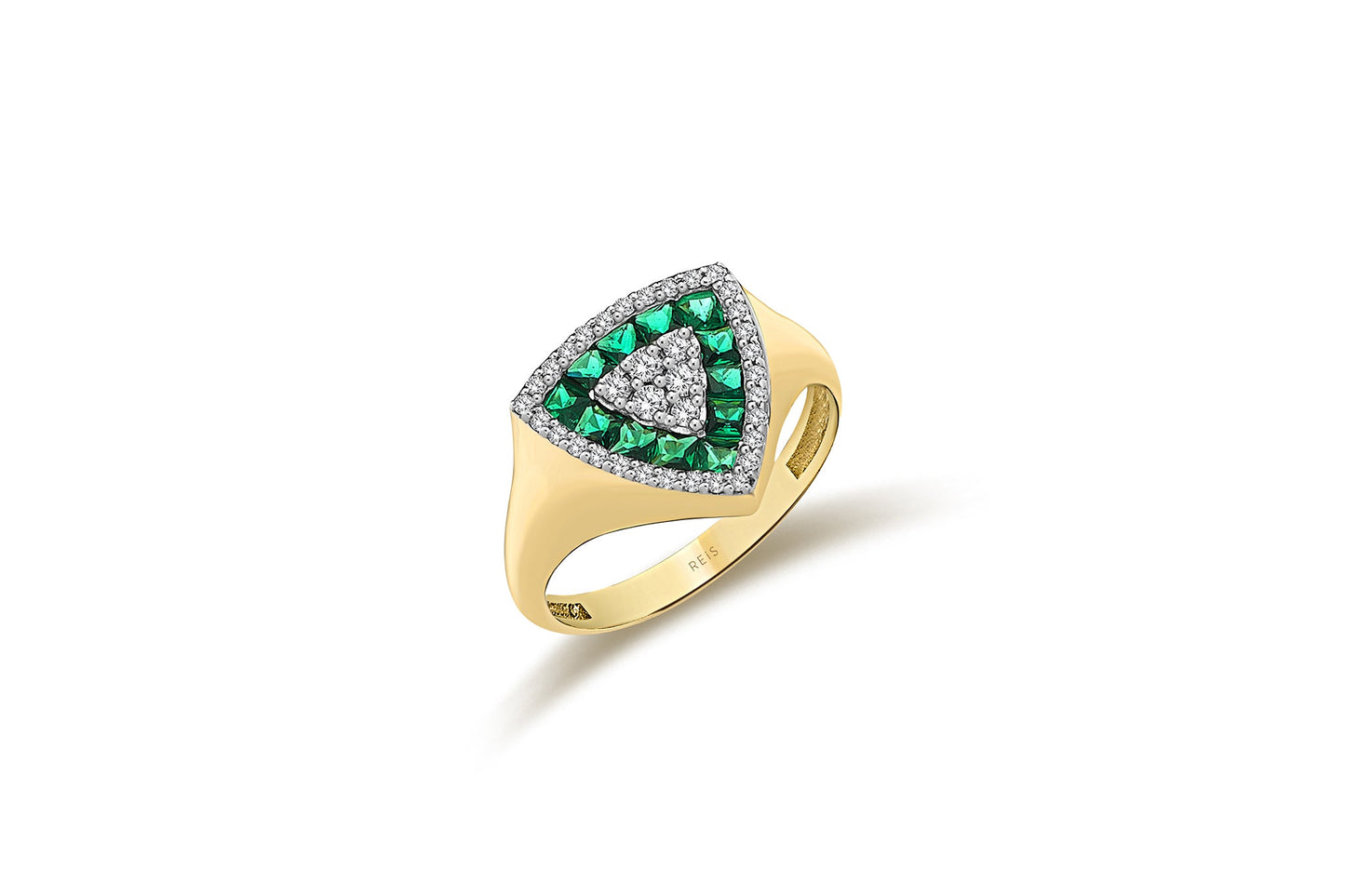 Desert Green Ring