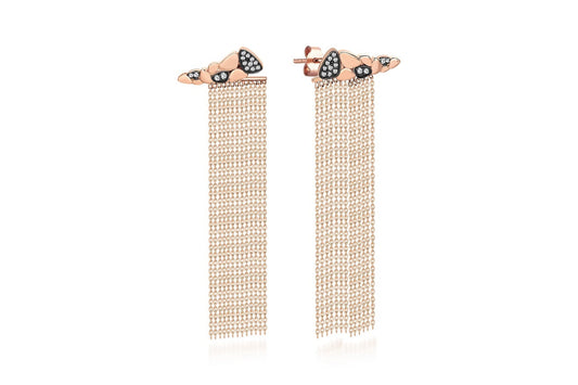 Path and Track Earrings