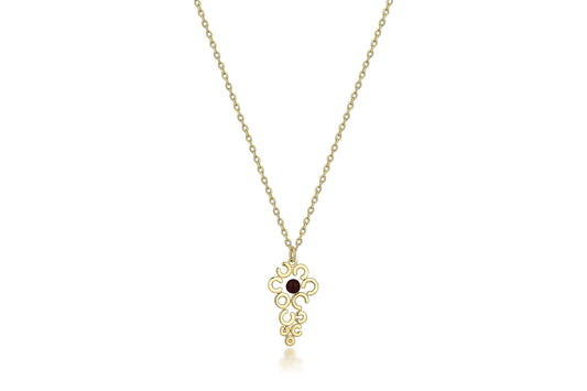 Grape Thin Necklace