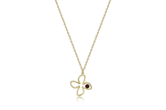 Flower Grape Necklace