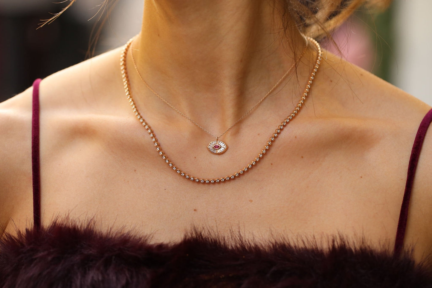 Lecco Ruby Necklace