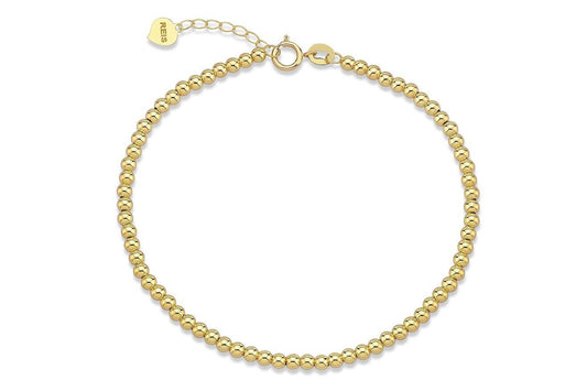 Seven &  Eleven Gold Bead