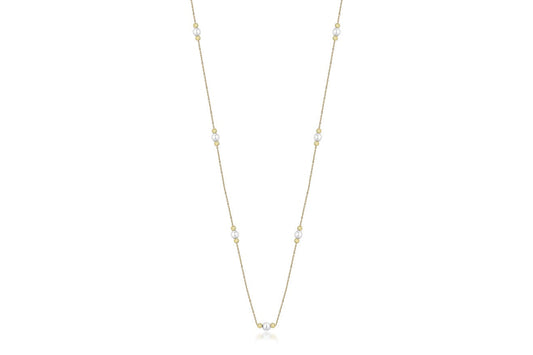 Seven & Eleven Pearl Necklace