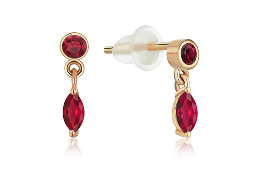 Rosy Pop Earrings