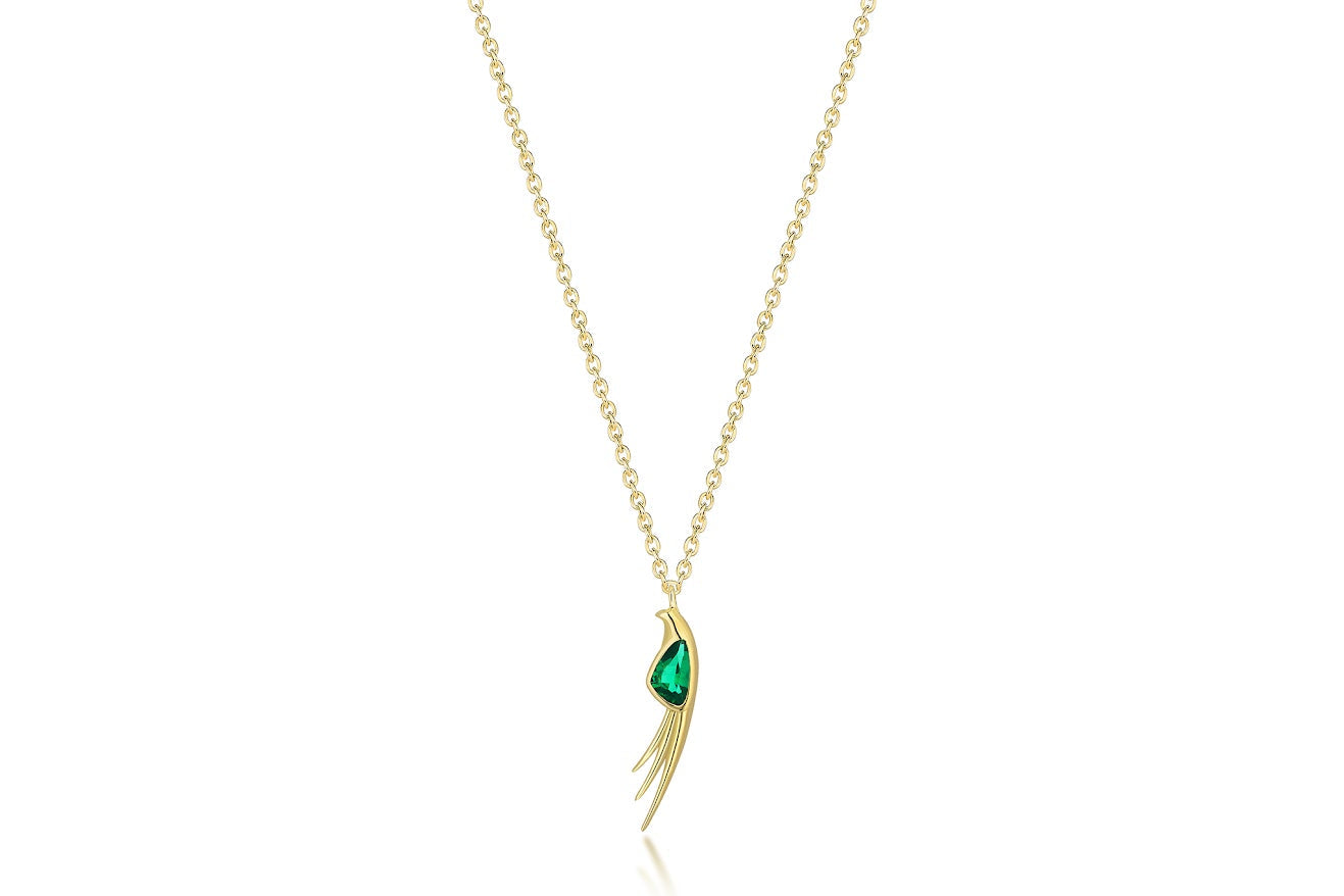 Forest Parrot Necklace