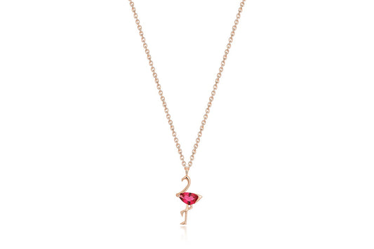 Candy Flamingo Necklace