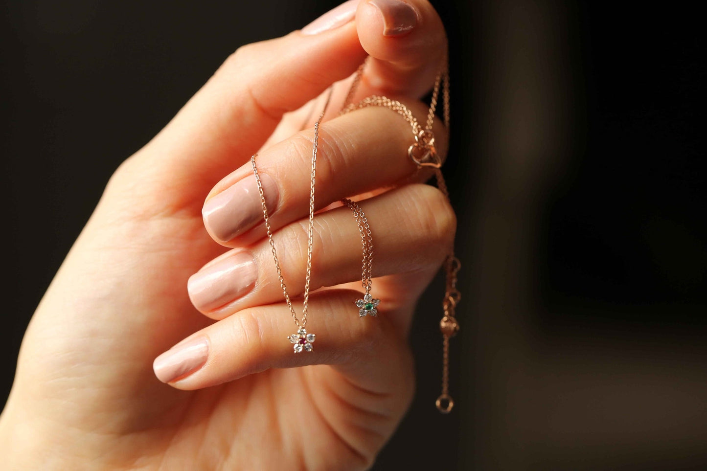 Cemre Safir Kolye