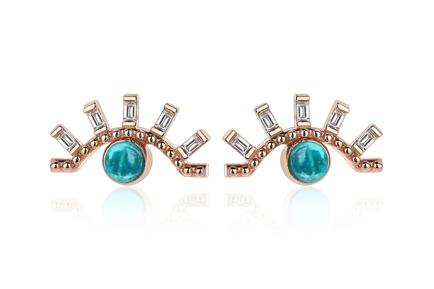 Mavi Ay Earrings