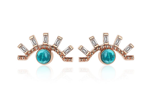 Mavi Ay Earrings