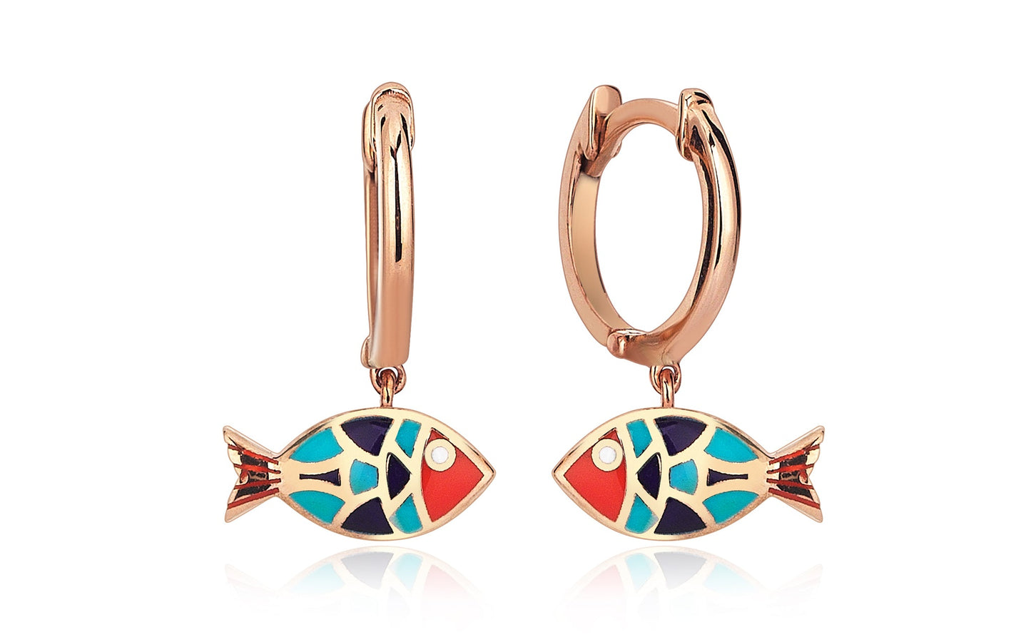 Karnaval Fish Küpe