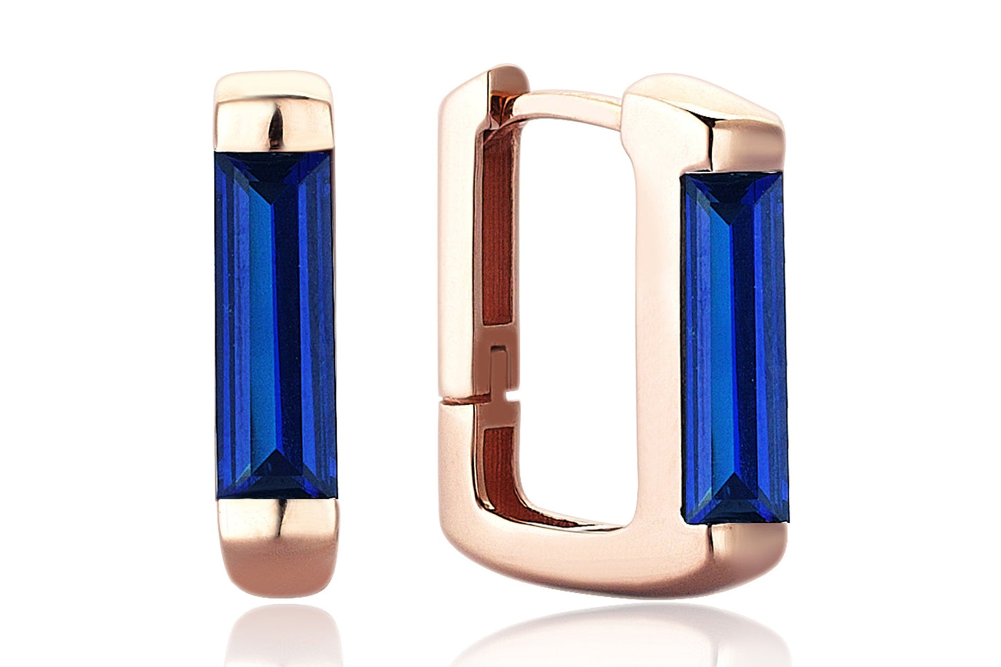 Safir Line Earrings