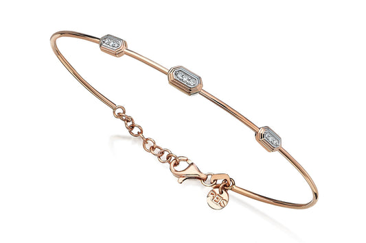Hexa Triple Bangle